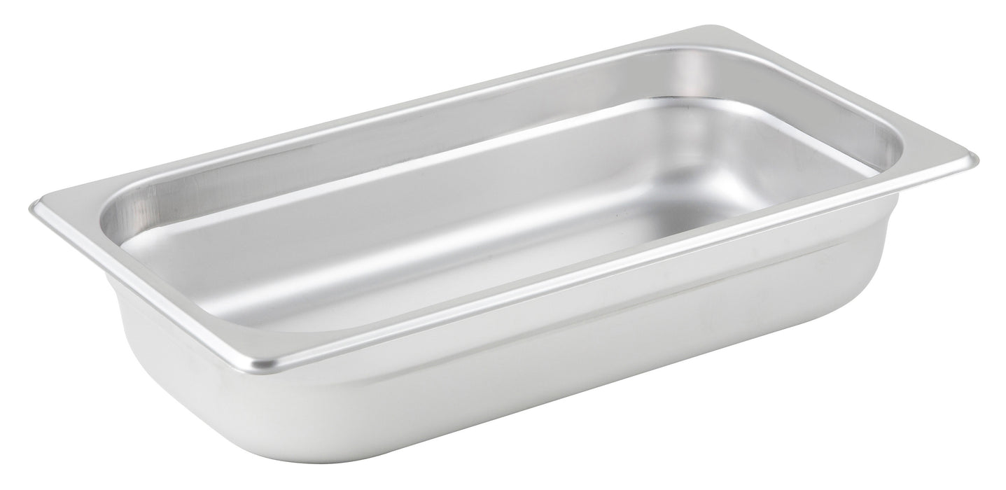 Winco, SPJM-302, Steam Table Pan, Stainless Steel