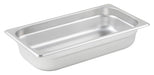 Winco, SPJM-302, Steam Table Pan, Stainless Steel