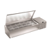 Serv-Ware, TR46-HC, Refrigerated Countertop Pan Rail