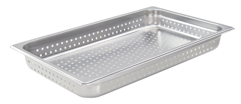 Winco, SPJH-102PF, Steam Table Pan, Stainless Steel, Full Size