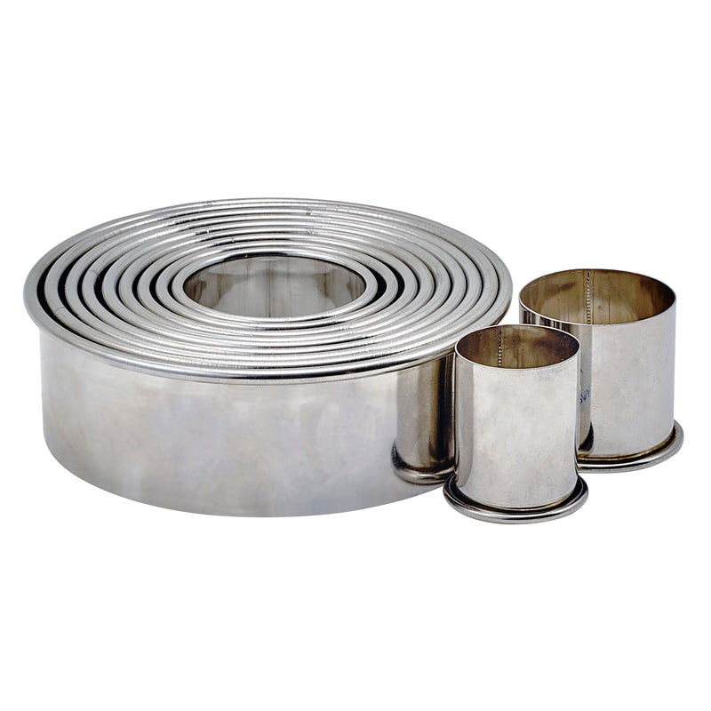Winco, CST-2, Dough/Cookie Cutter, Stainless Steel