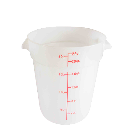 Thunder Group, PLRFT322PP, Food Storage Container, Round