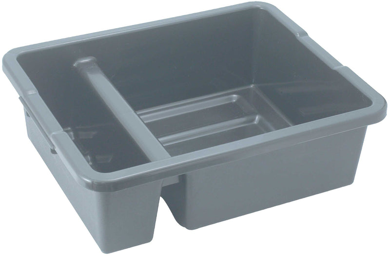 Winco, PLTC-7G, Bus Box / Tub, 21" L, Gray, Polypropylene