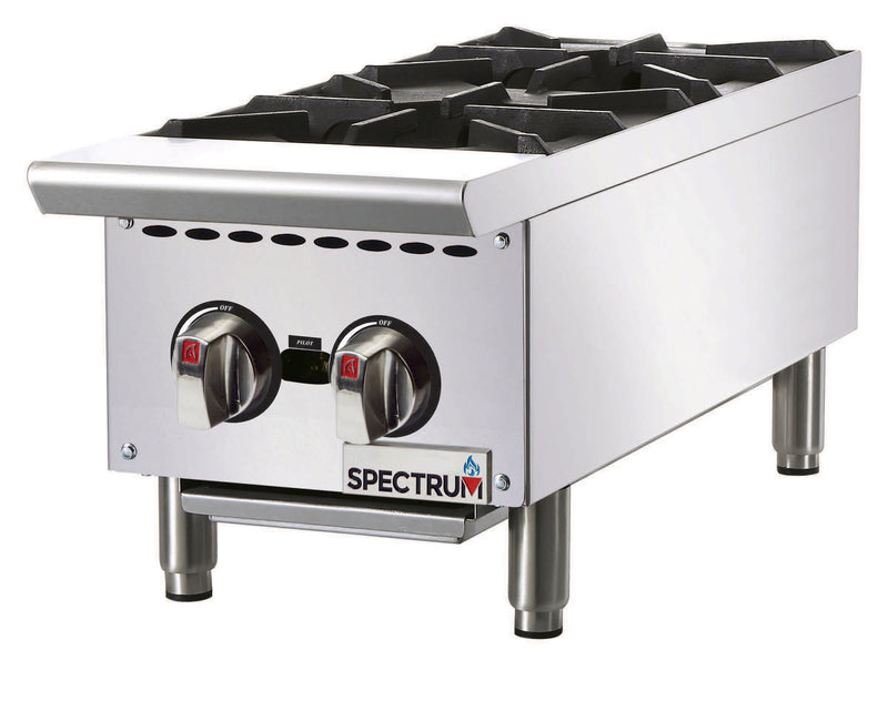 Winco, NGHP-2, Hotplate, Countertop, Gas