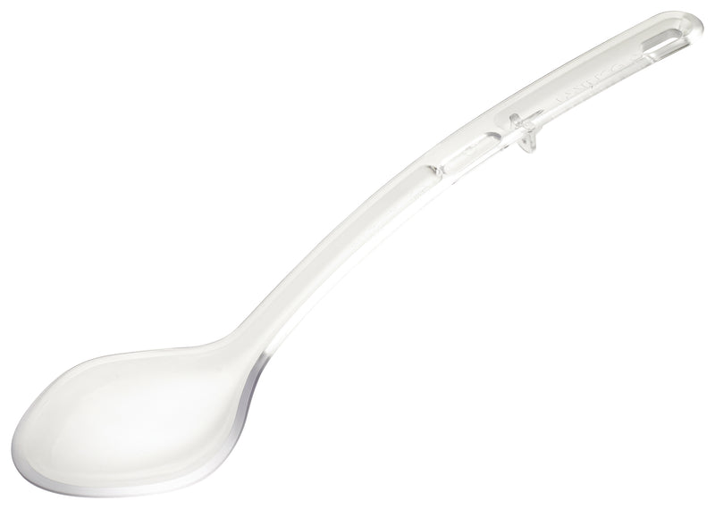 Winco, CVSS-13C, Serving Spoon, Solid, Clear, Polycarbonate