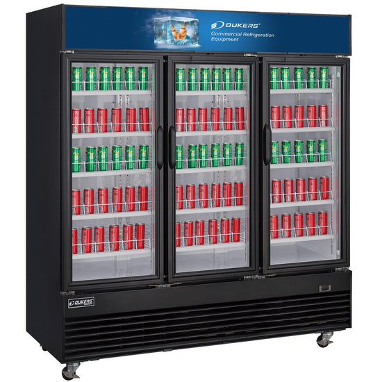 Dukers USA, DSM-69F, Glass Door Merchandiser
