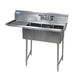 BK Resources, BKS-3-1014-10-15LS, Sink, (3) Three Compartment
