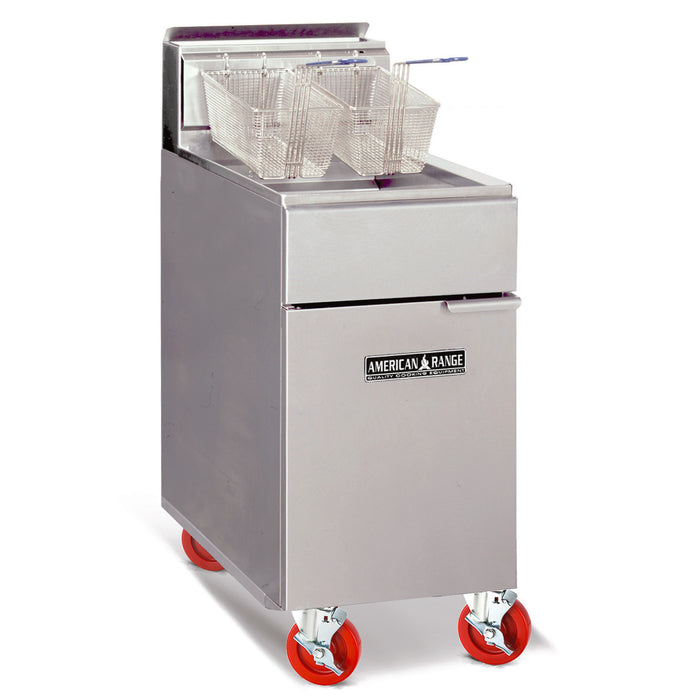 American Range, AF-75, Fryer, Gas, Floor Model, Full Pot