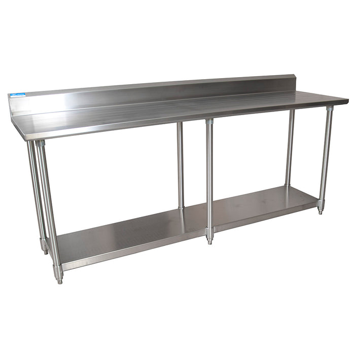 BK Resources, CVTR5-8430, Mesa de trabajo, 84", con tapa de acero inoxidable