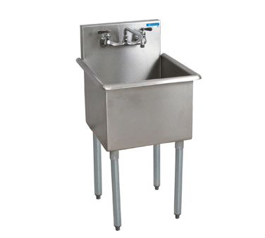 BK Resources, BK8BS-1-24-14, Sink, (1) One Compartment