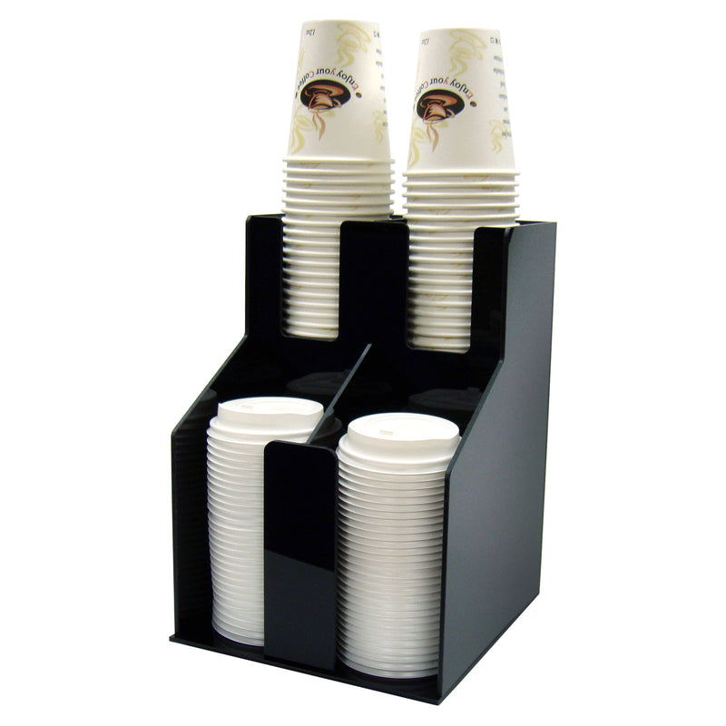 Winco, CLO-2D, Cup & Lid Organizer, Stackable, Abs Plastic