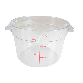 Thunder Group, PLRFT312PC, Food Storage Container, Round
