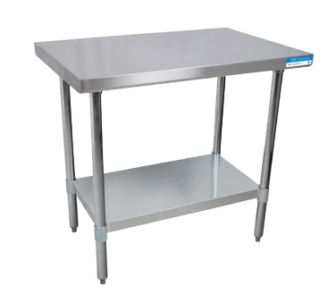 BK Resources, VTT-6024, Work Table,  54" - 62", Stainless Steel Top