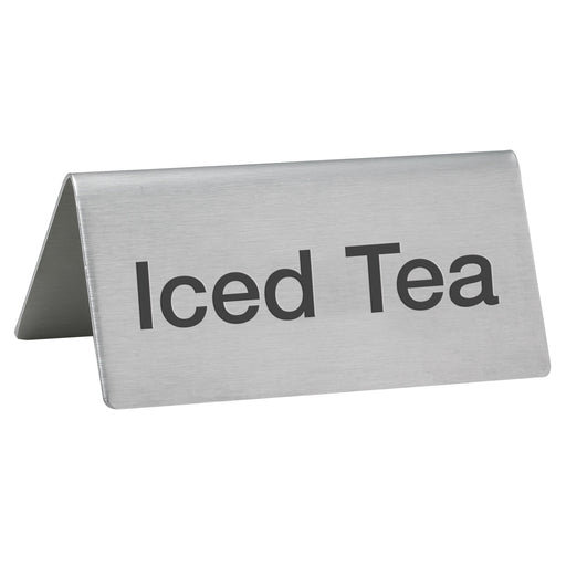 Winco, SGN-105, Tabletop Sign, Tent / Card