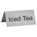 Winco, SGN-105, Tabletop Sign, Tent / Card