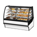 True Manufacturing, TDM-DZ-59-GE/GE-S-W, Display Case, Refrigerated/Non-Refrig, 115V, Glass Doors, 6 Shelves
