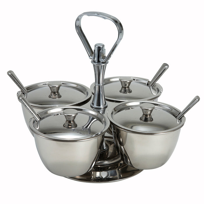 Winco, RS-4, Relish Dish, Metal