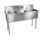 BK Resources, BK8BS-3-1221-12, Sink, (3) Three Compartment