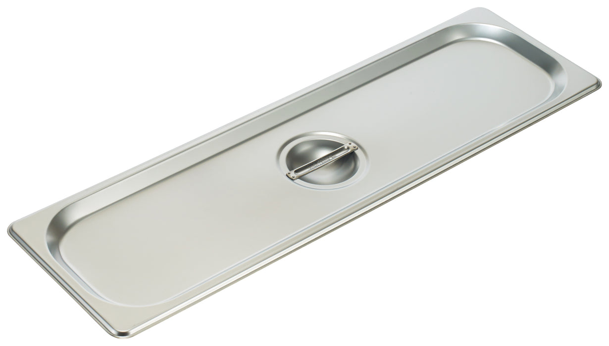 Winco, SPJL-HCS, Steam Table Pan Cover, Stainless Steel