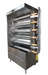 METAL SUPREME FRG6VE Chicken Rotisserie - 30 Chickens-Gas