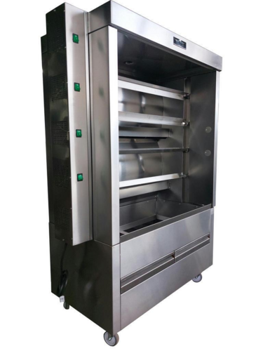 METAL SUPREME FRG4VE Chicken Rotisserie - 20 Chickens - Gas