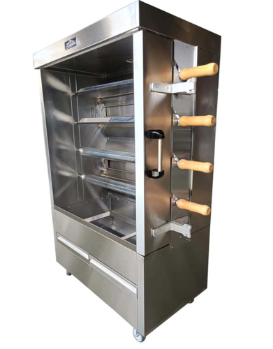 METAL SUPREME FRE4VE Chicken Rotisserie - 20 Chickens - Electric