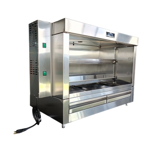 METAL SUPREME FRG2VE Chicken Rotisserie -10 Chickens - Gas