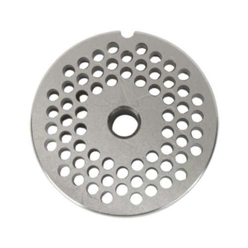 AMPTO RFAM030 European Grinder Plate #12. 3/16'' (4.5 mm). Stainless Steel