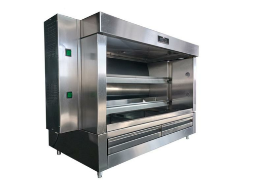 METAL SUPREME FRG2VE Chicken Rotisserie -10 Chickens - Gas
