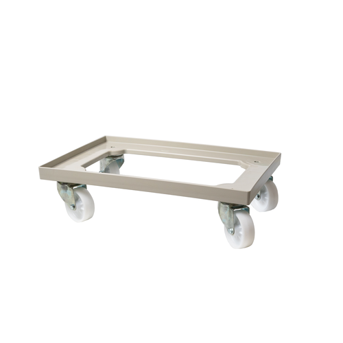 AMPTO CA6040 Dough Box Dolly with Casters. Fit 23-5/8'' x 15-3/4'' boxes