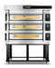 Moretti Forni S1403S03 Pizza Bake Oven, Deck-Type, Electric S140E3