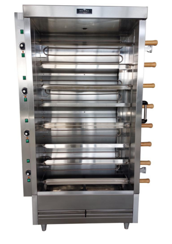 Asador de Pollos METAL SUPREME FRE8VE - 40 Pollos - Eléctrico