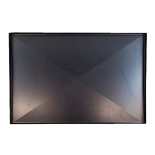 AMPTO TAG6040 Black/Blue Steel X cross Tray for Pizza Al Taglio. 60 x 40 x 2 cm