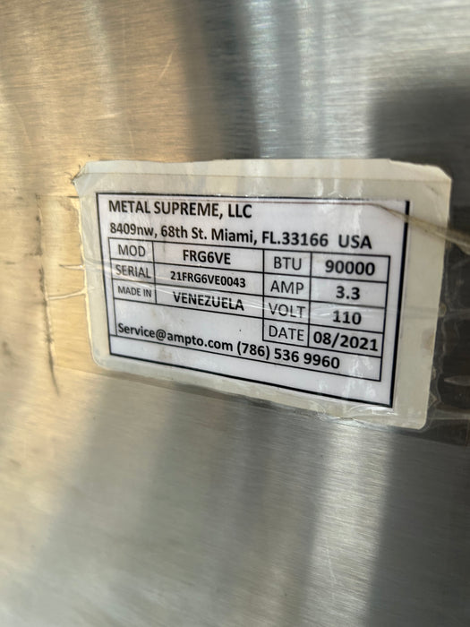 (USED) METAL SUPREME FRG6VE Chicken Rotisserie - 30 Chickens-Gas