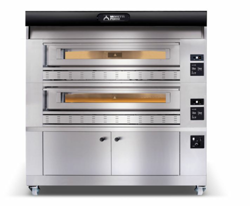 Moretti Forni P150G2 Pizza Bake Oven, Deck-Type, Gas P150G A2