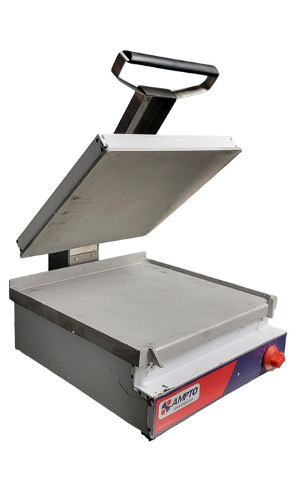 (DENT) AMPTO SSGL Sandwich Grill, electric, single, 17"W x 18" D