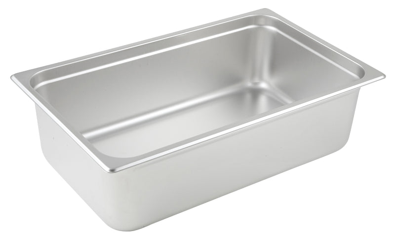 Winco, SPJP-106, Steam Table Pan, Stainless Steel, Full Size