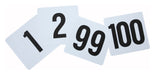 Winco, TBN-100, Table Numbers Cards