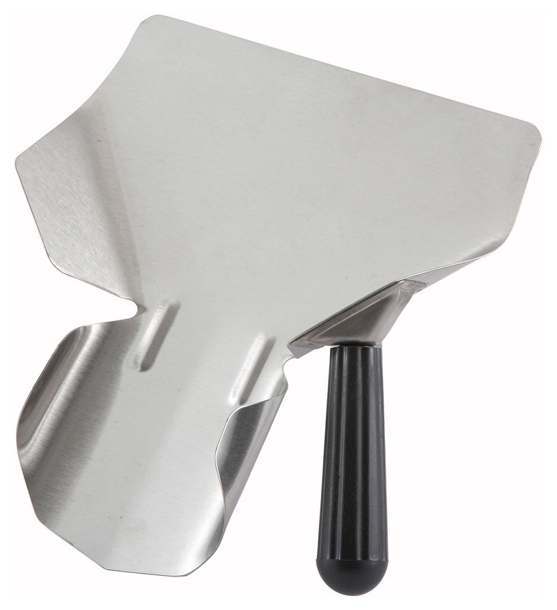 Winco, FFB-1R, French Fry Scoop, Stainless Steel, Black, 9" L