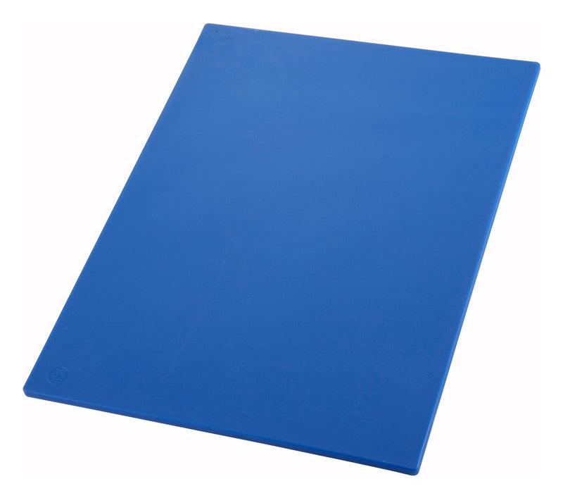 Winco, CBBU-1824, Cutting Board, Plastic, Polyethylene, Blue, 18" L