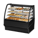 True Manufacturing, TDM-DC-48-GE/GE-B-W, Display Case, Non-Refrigerated Bakery, 115V, Glass Doors, Black