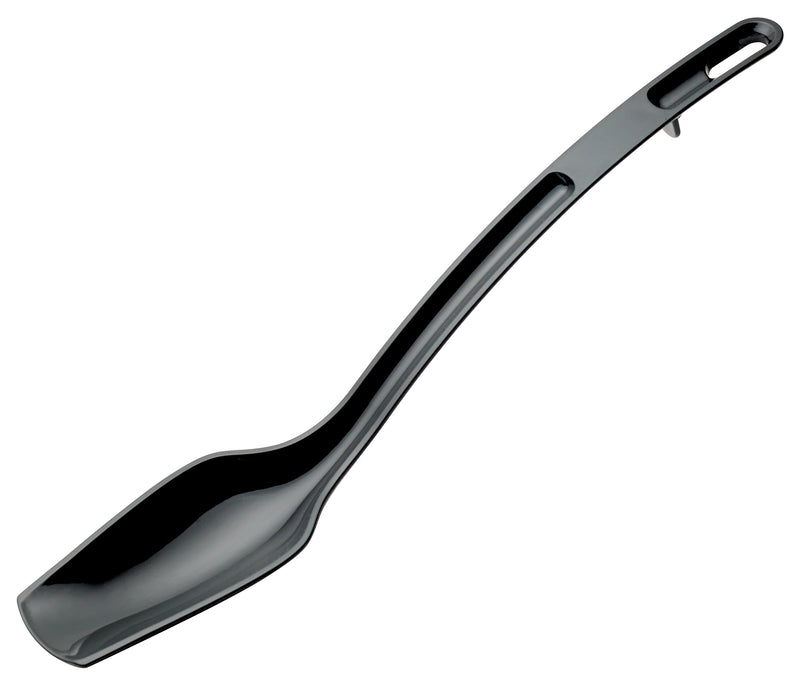Winco, CVBS-10K, Serving Spoon, Solid, Black, Polycarbonate