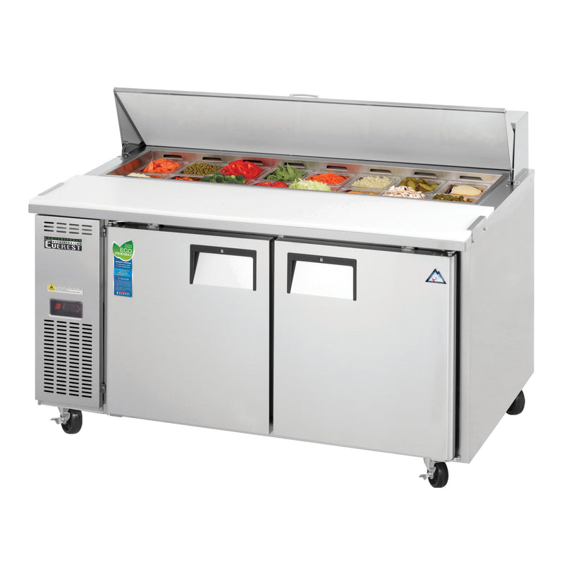 Everest Refrigeration, EPWR2, Refrigerated Counter, Sandwich / Salad Unit