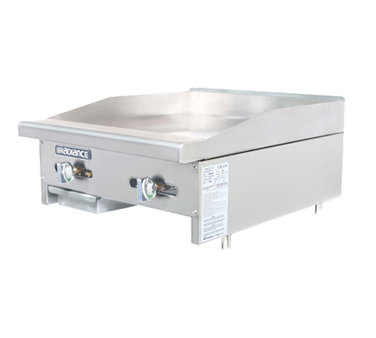 Turbo Air, TAMG-24, Griddle, Gas, Countertop, Heat Resistant, 24" W