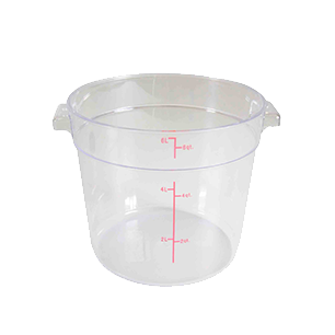 Thunder Group, PLRFT306PC, Food Storage Container, Round