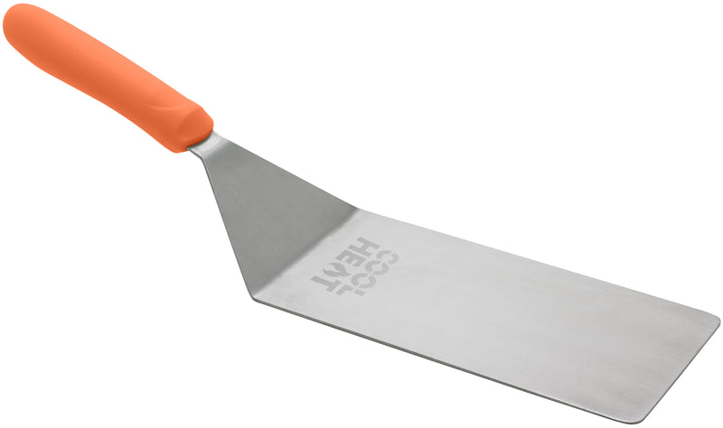 Winco, TNH-42, Turner, Solid, Stainless Steel, Nylon, Orange