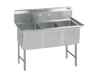 BK Resources, BKS6-3-18-14S, Sink, (3) Three Compartment