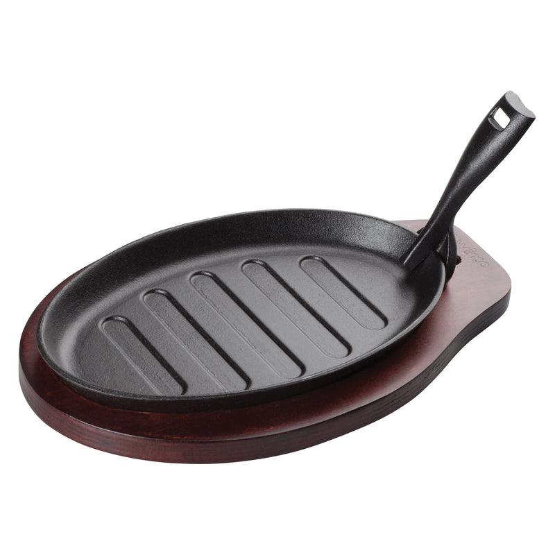 Winco, ISP-3, Sizzle Thermal Platter Set, 6-5/8" W