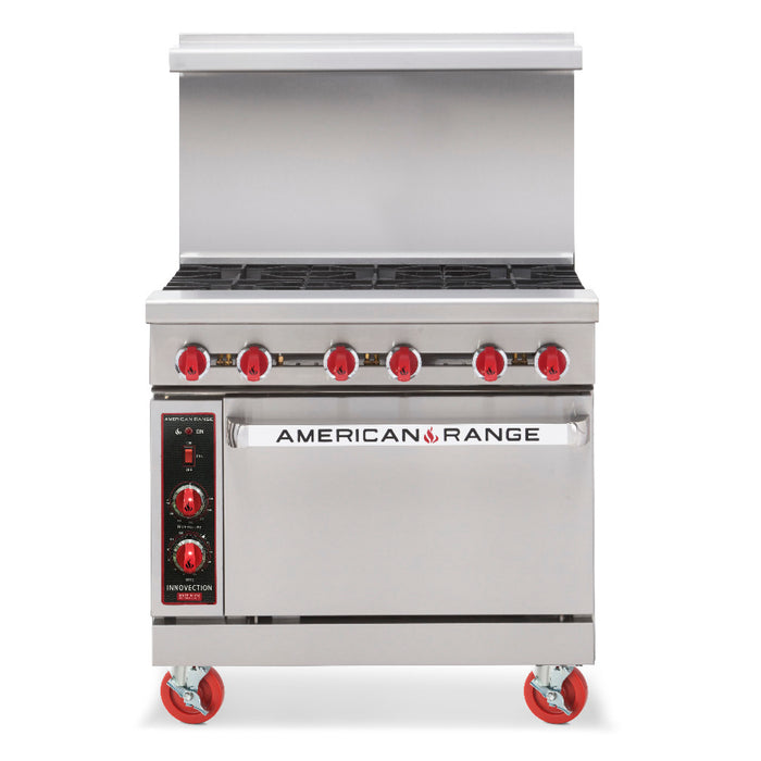 American Range, AR-12G-4B, Range, 36" Restaurant, Gas
