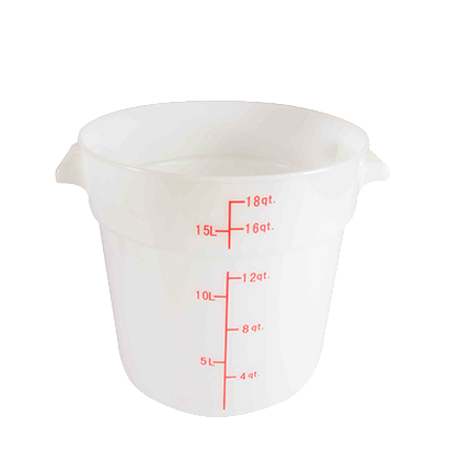 Thunder Group, PLRFT318PP, Food Storage Container, Round